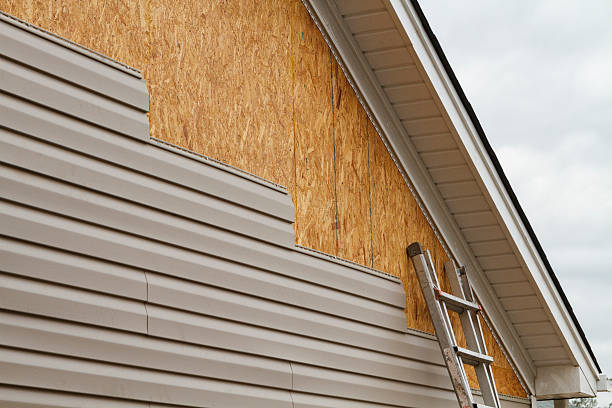Professional Siding Contractor technician working in Greenwood, PA